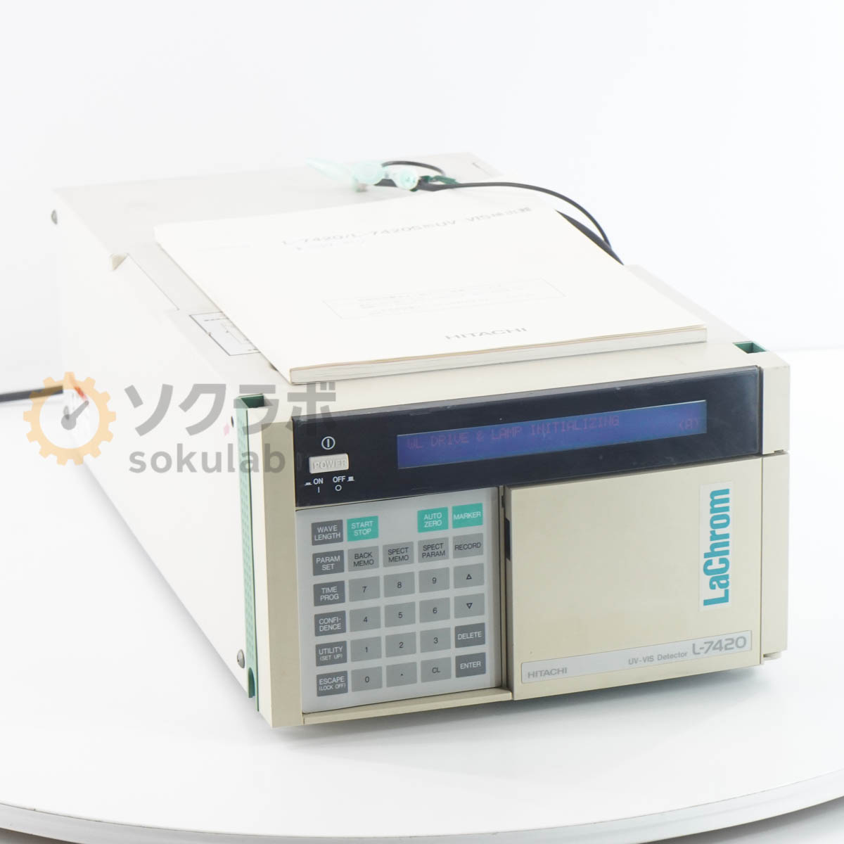 【中古】[DW]8日保証 HITACHI L-7420 LaChrom HPLC UV-VIS Detector UV-VIS検出器 液クロ Liquid Chrom..