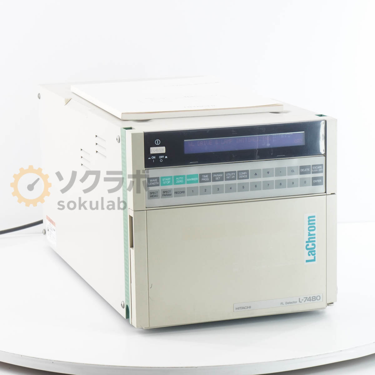 【中古】[DW]8日保証 HITACHI L-7480 LaChrom HPLC FL Detector 蛍光検出器 液クロ Liquid Chromatogra..