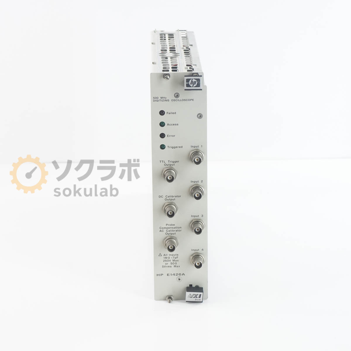 ����š�[DW]8���ݾ� hp E1426A 75000 SERIES C VXIbus DIGITIZING OSCILLOSCOPE �������������� 500MHz 4ch [07755-0021]