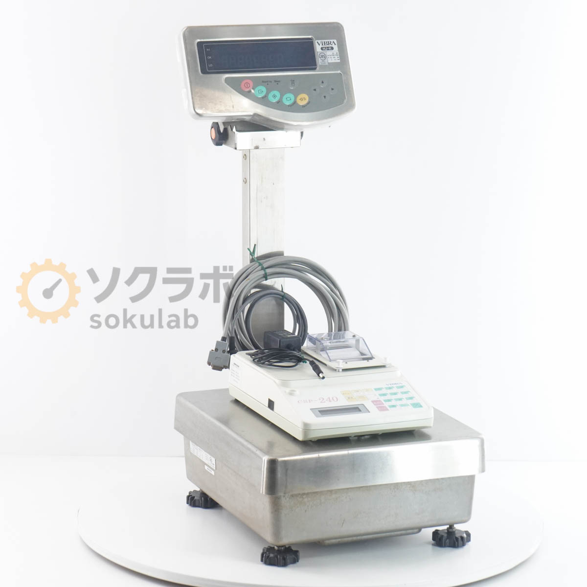 【中古】[DW]8日保証 SHINKO DENSHI HJ-62KJS HJ-KJS ViBRA Balance 電子台はかり JISマーク付き高精度..