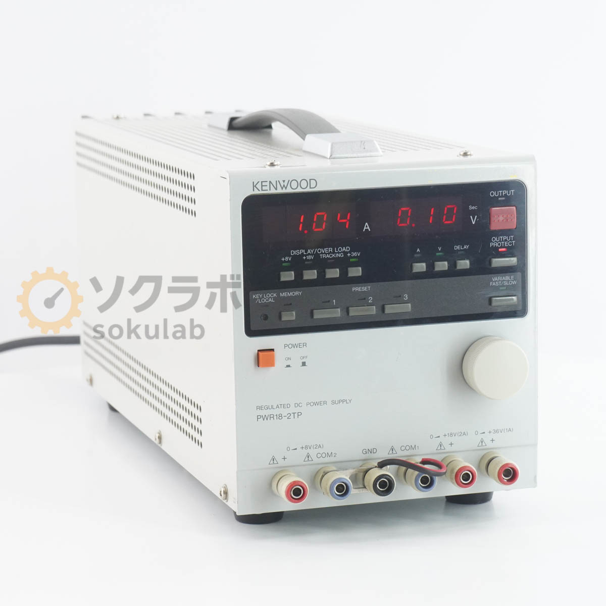 未開封 KENWOOD PA18-3A DC電源供給装置 KENWOOD 直流安定化電源 PA18-3A | ORIGINALMIND オリジナルマインド