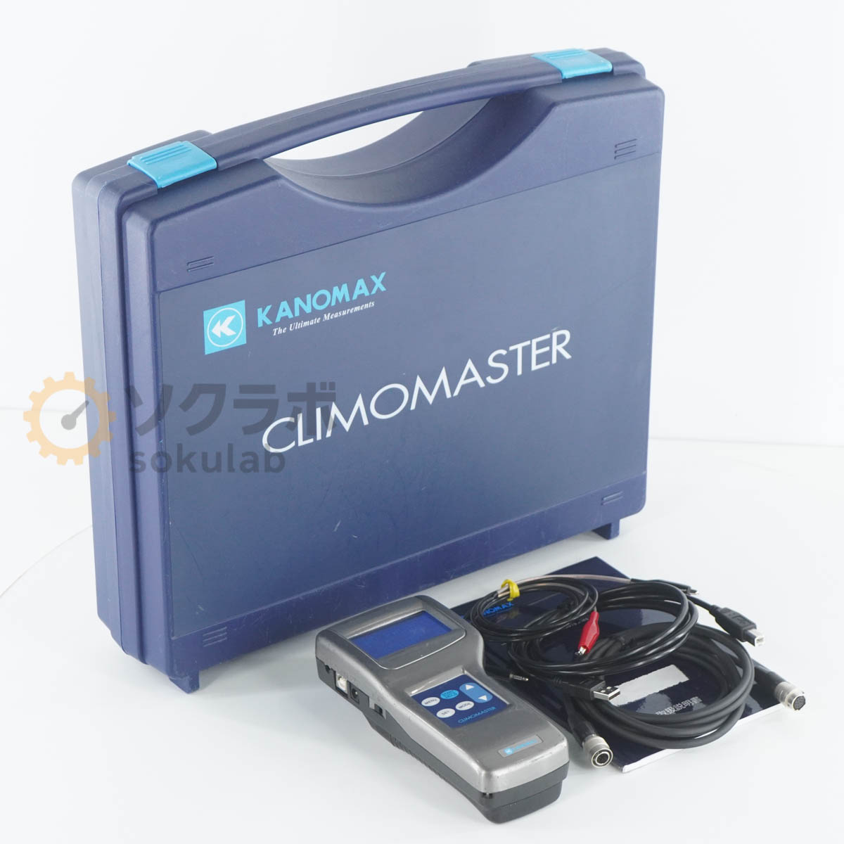 【中古】[DW]8日保証 KANOMAX 6501-A0 CLIMOMASTER クリモマスター 風速計 多機能型風速計 取扱説明書 [07817-0026]