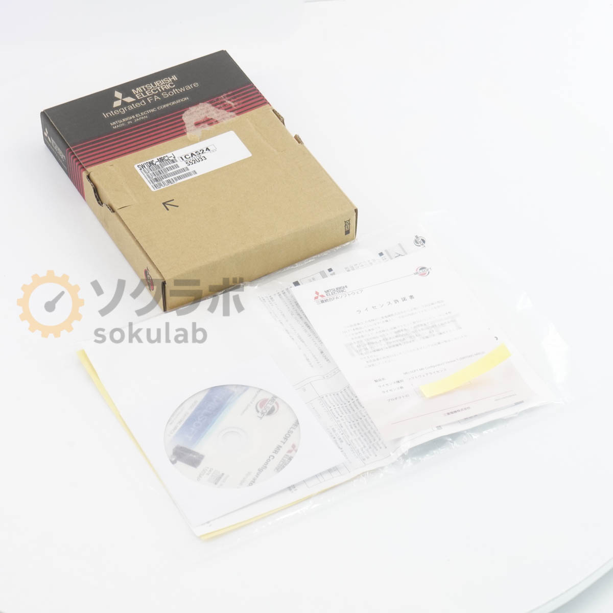 Rakuten - 【中古】[PG]8日保証 MITSUBISHI SW1DNC-MRC2-J ACサーボ MELSERVO MELSOFT MR Configurator2 Version 1 ソフトウェア [07963-0072]