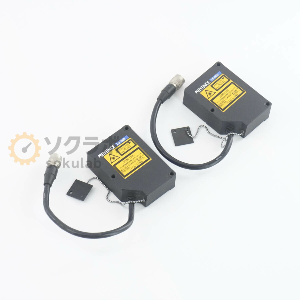 Rakuten - 【中古】[PG]8日保証 2個セット KEYENCE LB-300 Sensor Head レーザ変位計 センサヘッド レーザー変位計 センサーヘッド [07963-0073]