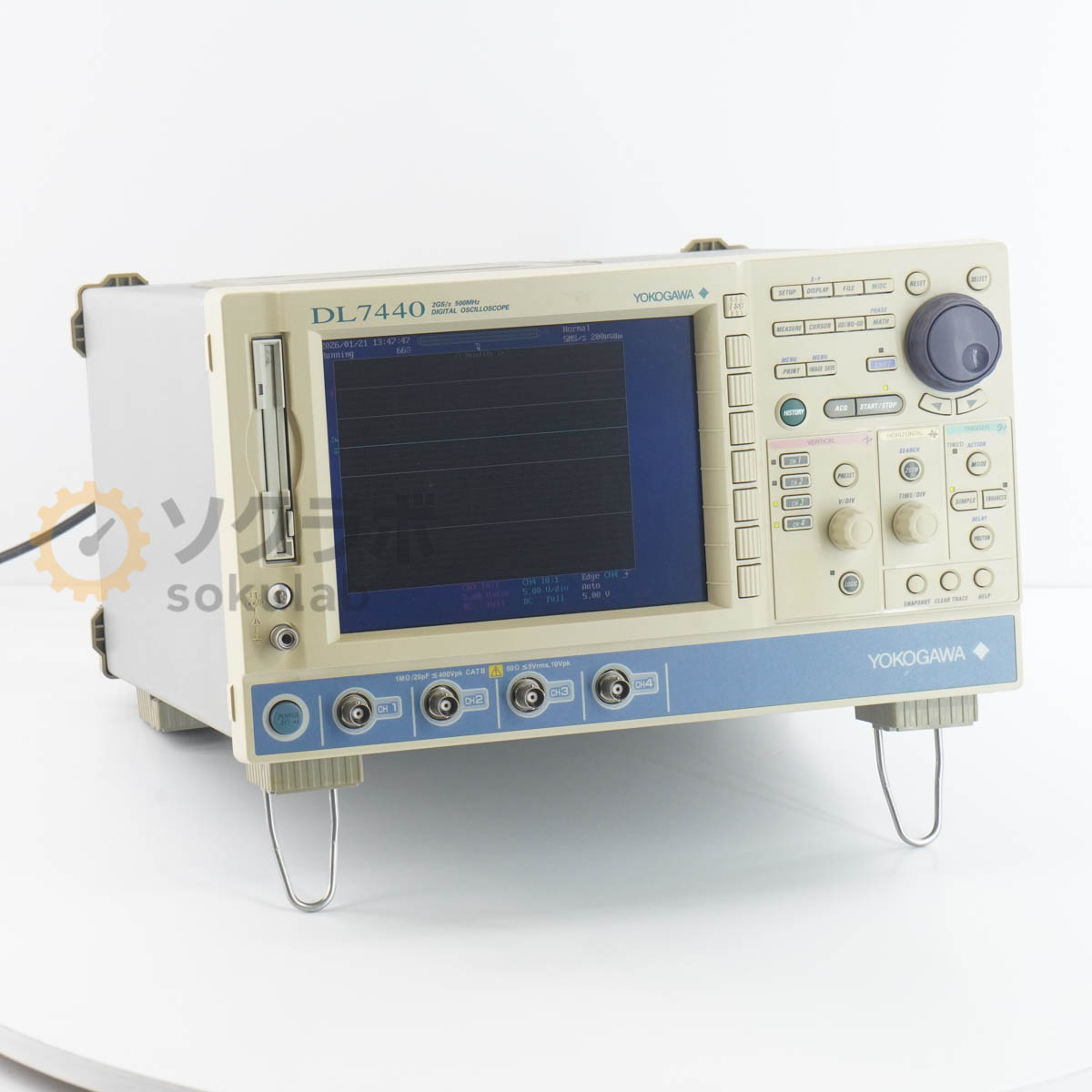 【中古】[DW]8日保証 YOKOGAWA DL7440 701460-M-J1/B5/N4/C10/F8 DIGITAL OSCILLOSCOPE デジタルオシロ..