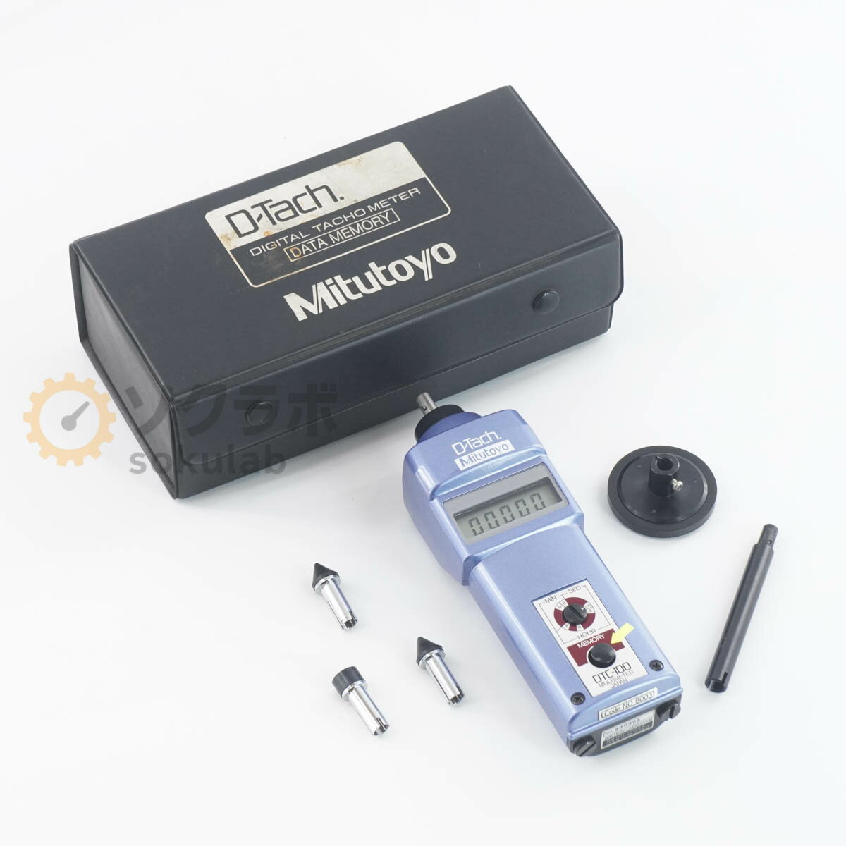 乐天商城 - 【中古】[JB]保証なし Mitutoyo DTC-100 D-Tach DIGITAL TACHOMETER デジタル回転計 デジタルタコメーター [07963-0016]