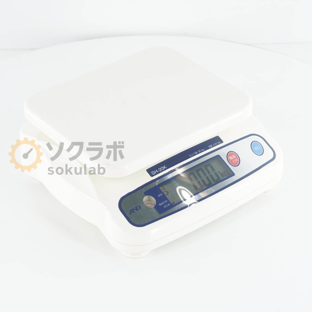 【中古】[DW]8日保証 動作確認済 A＆D SH-20K Balance デジタルはかり 電子はかり ワークスケール ひょ..