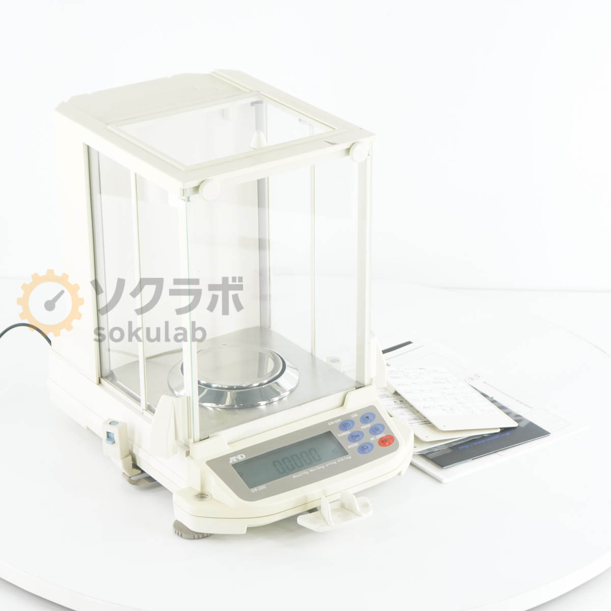 【中古】[JB]保証なし A＆D GR-200 Analytical Balance 分析用電子天びん 分析天びん 分析天秤 電子天..