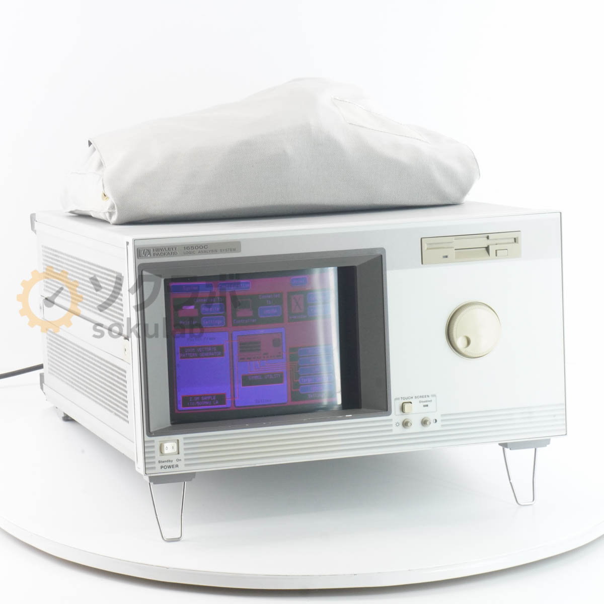 【中古】[DW]8日保証 hp 16500C LOGIC ANALYSIS SYSTEM LOGIC ANALYZER ロジアナ ロジックアナライザー 16522A 16555D 電源コード [07734-0053]