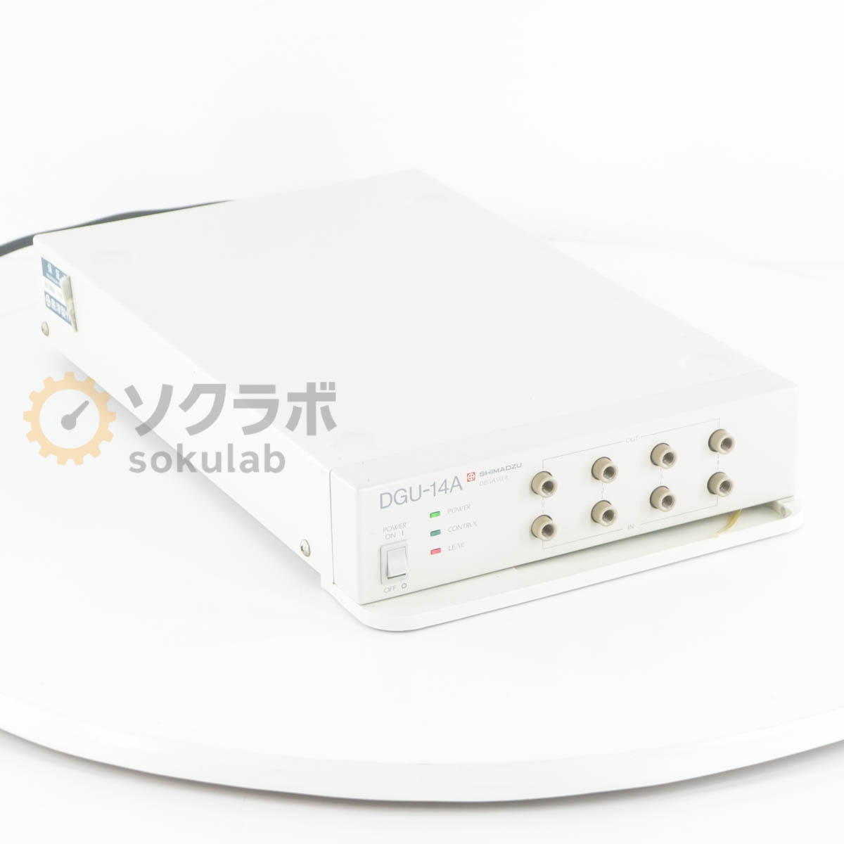 【中古】[DW]8日保証 SHIMADZU DGU-14A HPLC DEGASSER オンラインデガッサー 液クロ Liquid Chromatogr..