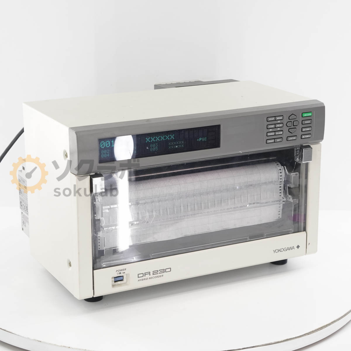 【中古】[DW]8日保証 YOKOGAWA DR230 DR232-11-00-1M M1/M3/H1 DARWIN HYBRID RECORDER ハイブリッドレコーダー 記録計 DS600-00-1M...[07945-0034]