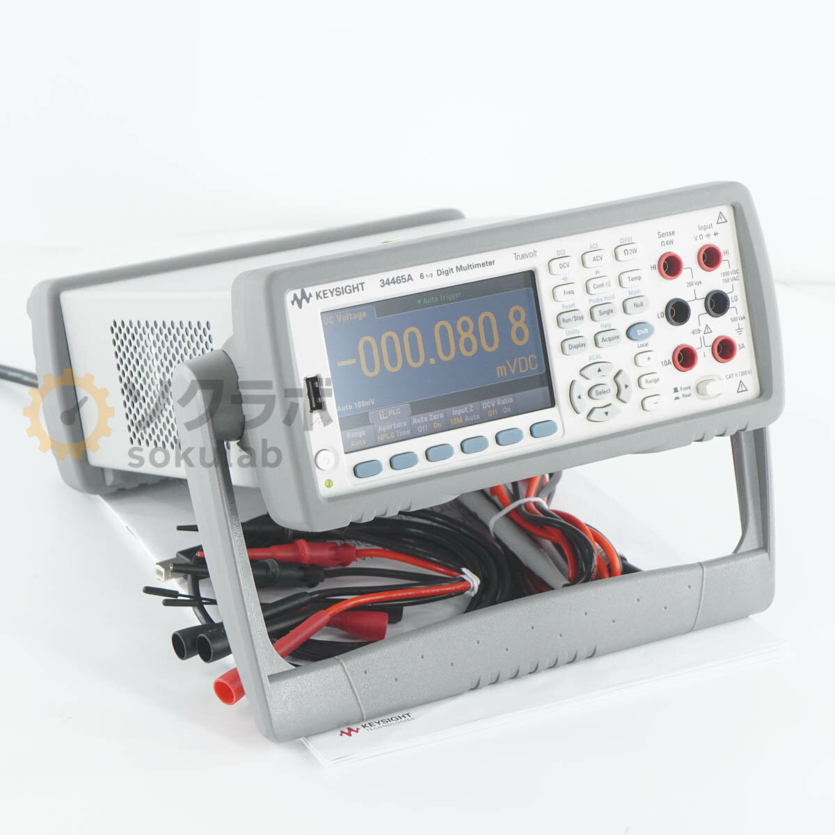 【中古】[JB]保証なし Keysight 34465A Truevolt DMM 6 1/2 Digit Multimeter デジタルマルチメーター ..