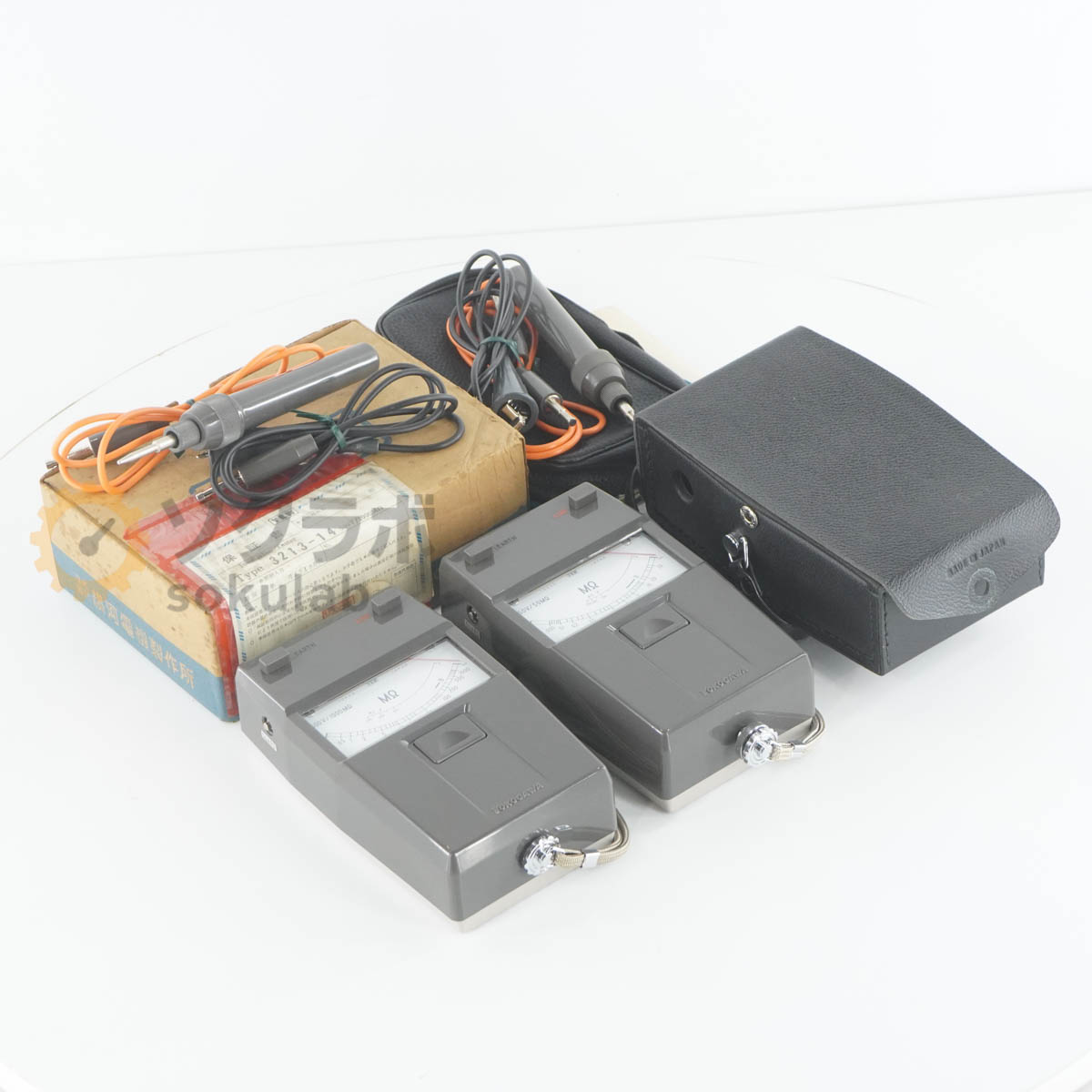 Rakuten - 【中古】[DW]8日保証 セット YOKOGAWA 3213-12 3213-14 YEW INSULATION RESISTANCE TESTER 電池式絶縁抵抗計 取扱説明書 [08066-0002]