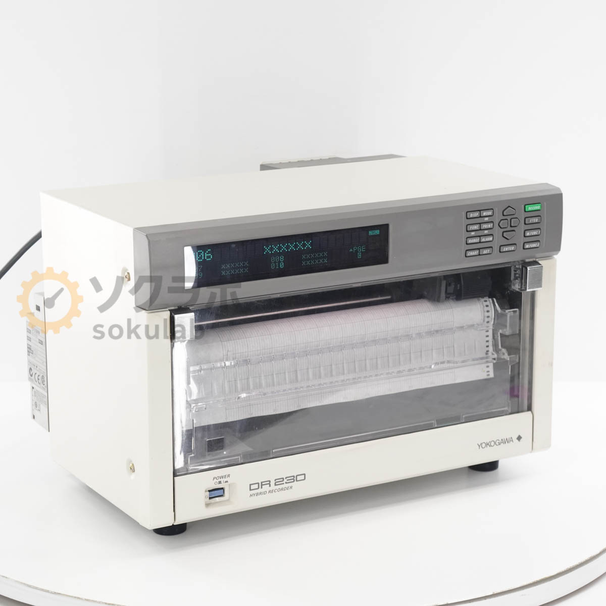 【中古】[DW]8日保証 YOKOGAWA DR230 DR232-11-00-1M M1/M3/H1 DARWIN HYBRID RECORDER ハイブリッドレコーダー 記録計 DS600-00-1M...[07945-0035]