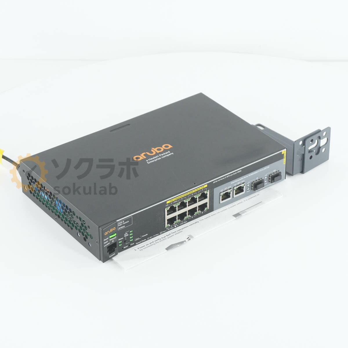 【中古】[PG]8日保証 aruba J9780A J9780-60001 HPE hp 2530-8 POE＋ Switch スイッチ ACアダプター 電源コード [07982-0511]