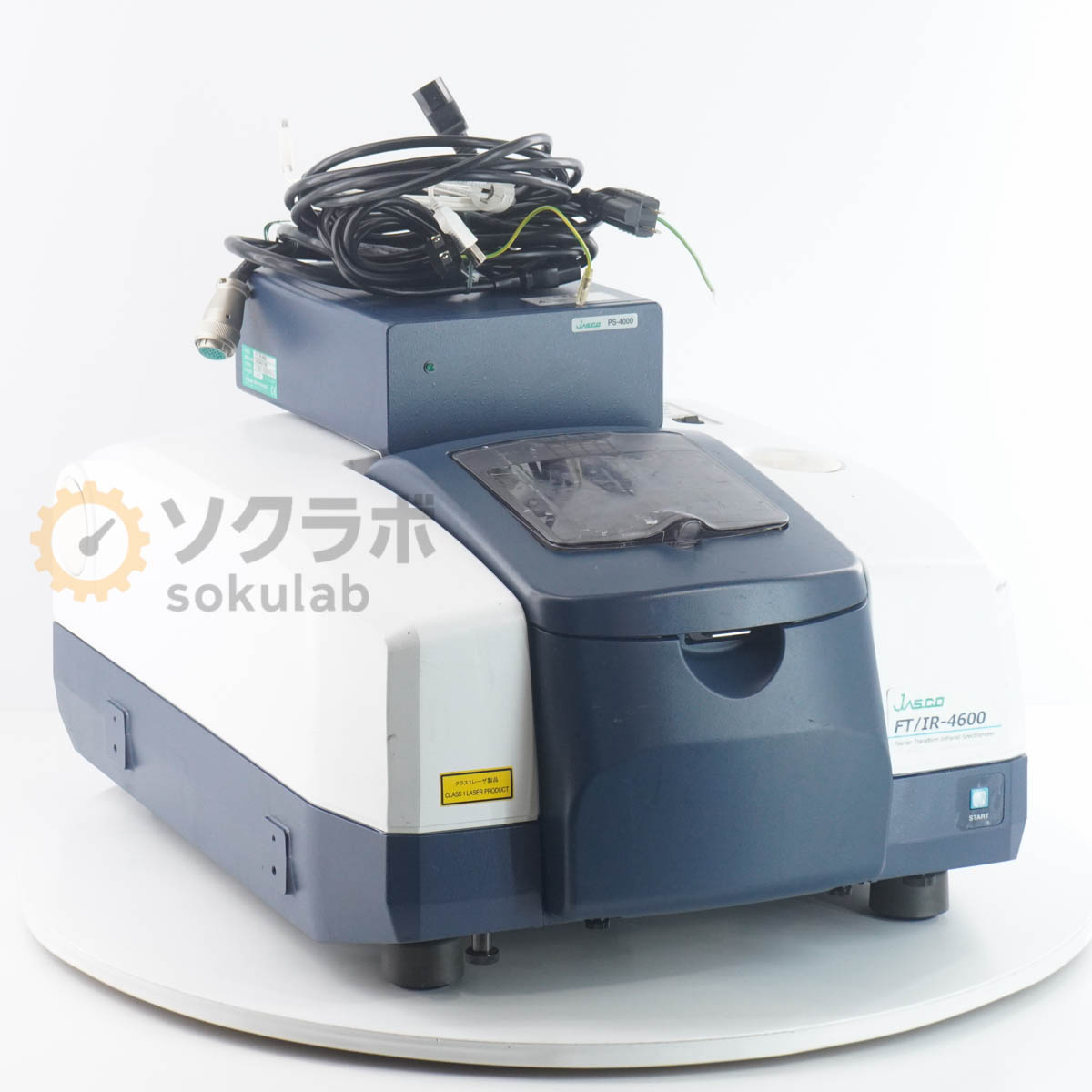 【中古】[JB]保証なし JASCO FT/IR-4600 FTIR Fourier Transform Infrared Spectrometer フーリエ変換赤外分光光度計 PS-4000 電源...[07972-0001]