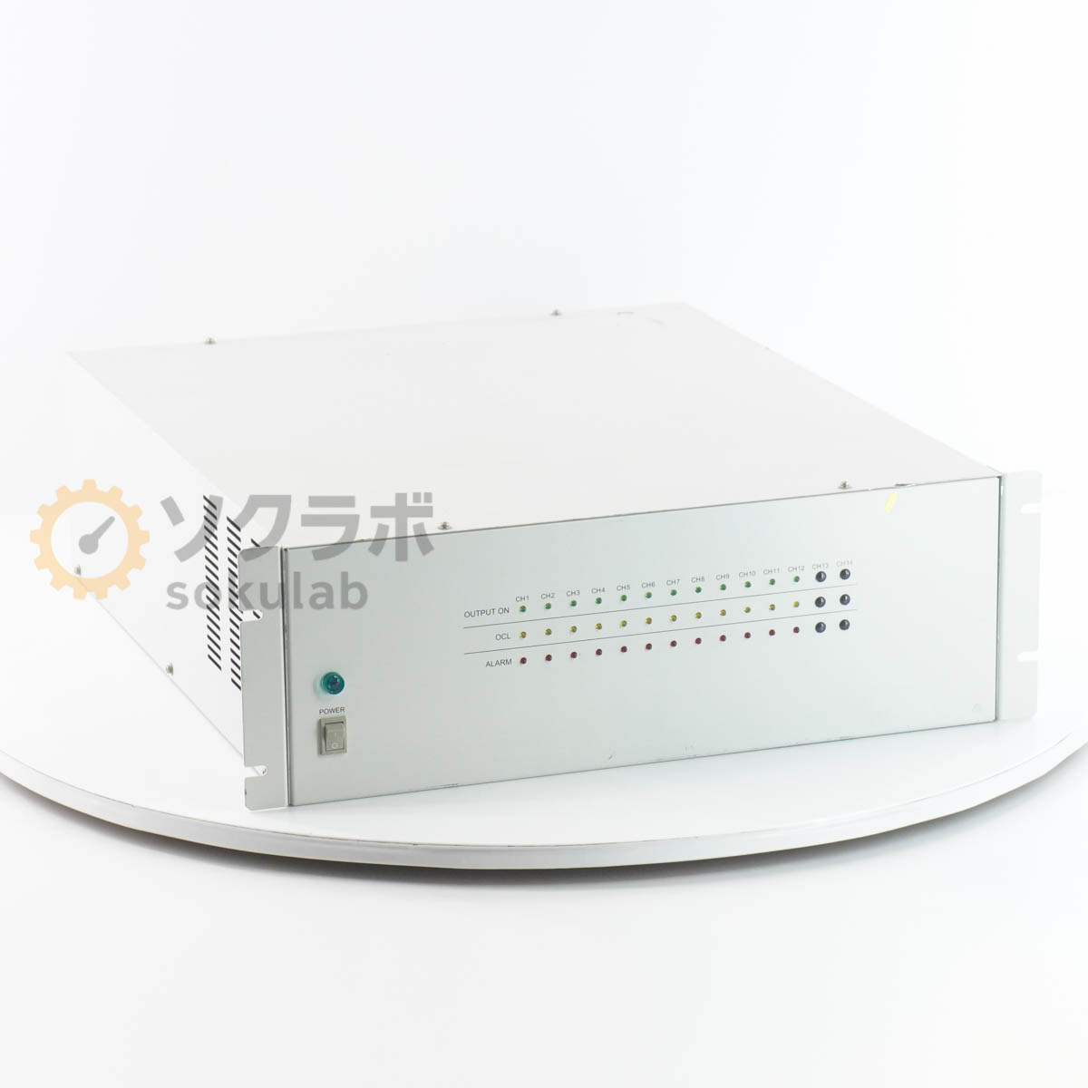 【中古】[DW]8日保証 TEXIO M-6135 POWER SUPPLY 12ch 12チャンネル電源 [07989-0024]