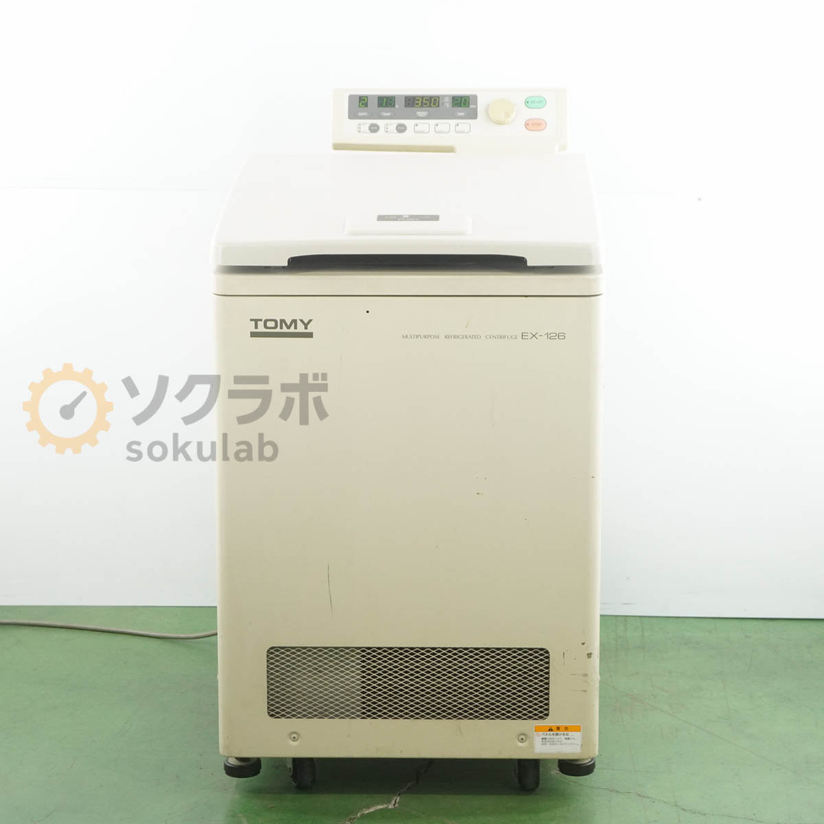 ����š�[DW]8���ݾ� ��Ѳ�ž��ǧ�� TOMY EX-126 MULTIPURPOSE REFRIGERATED CENTRIFUGE ¿�ܲ���ѱ󿴵� ��������ͭ ��ʬΥ�� ...[08062-0001]