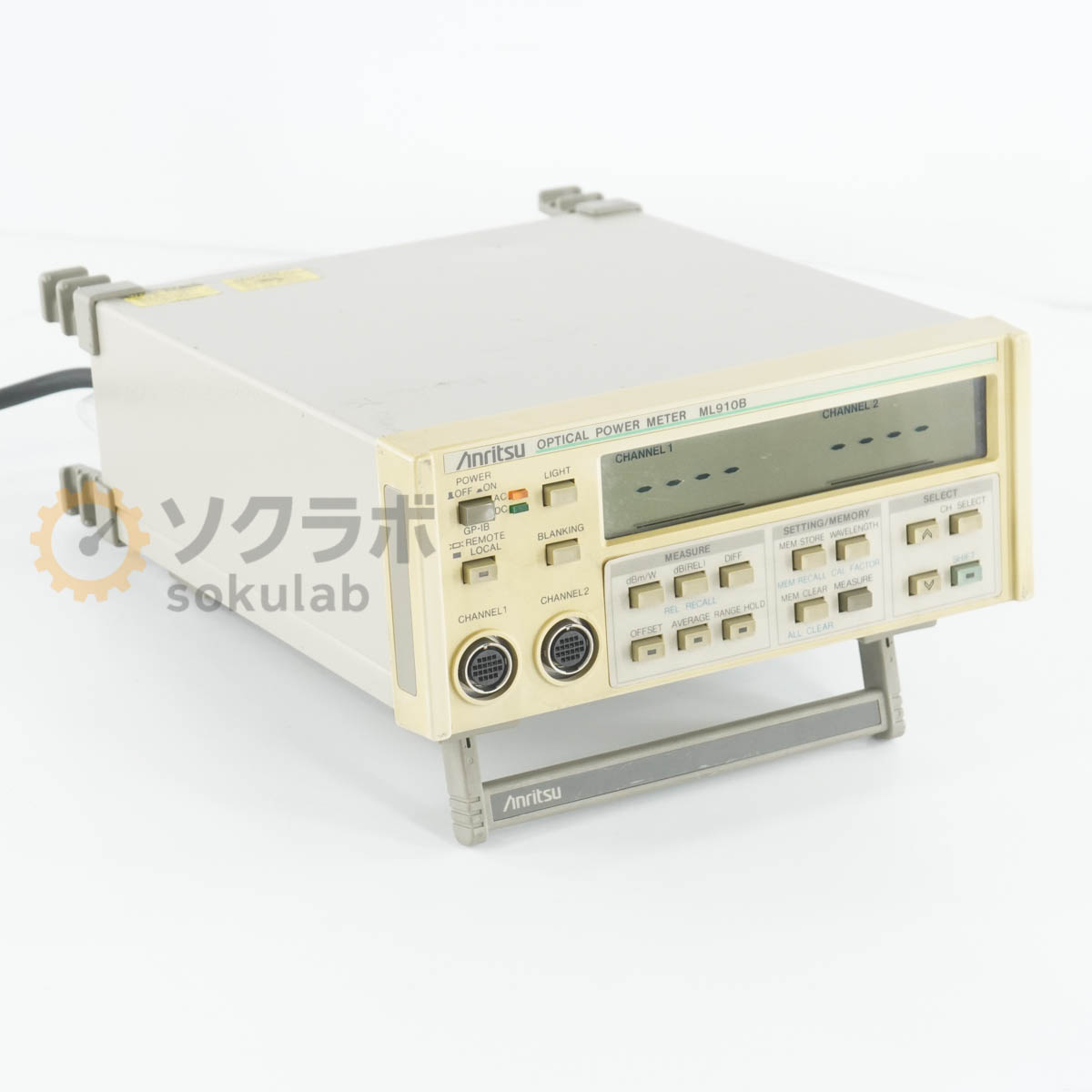 乐天商城 - 【中古】[DW] Anritsu ML910B OPTICAL METER 光パワーメーター オプティカルパワーメーター [08070-0106]