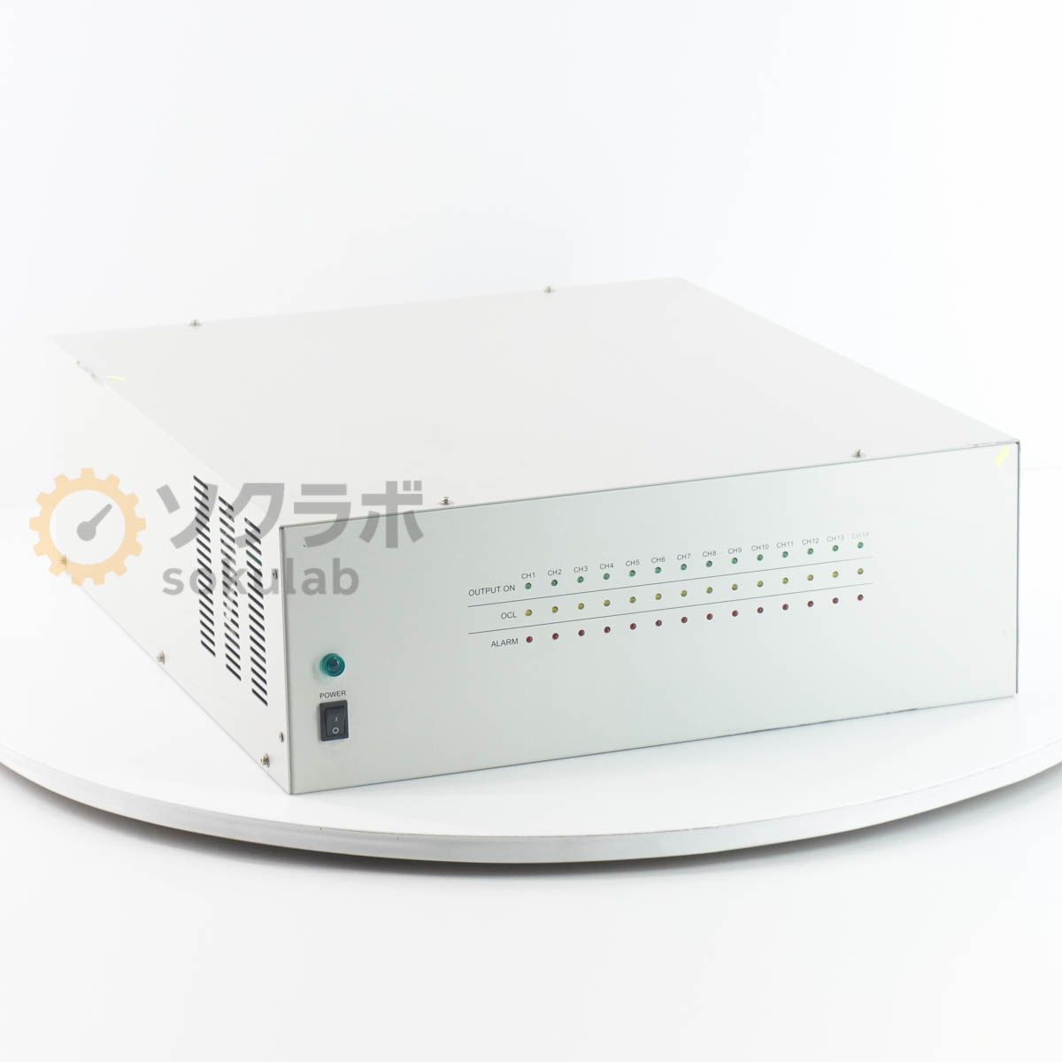 【中古】[DW]8日保証 TEXIO M-6163 POWER SUPPLY 14ch GP-IB制御 14チャンネル電源 多CH高分解能電源 [07989-0032]