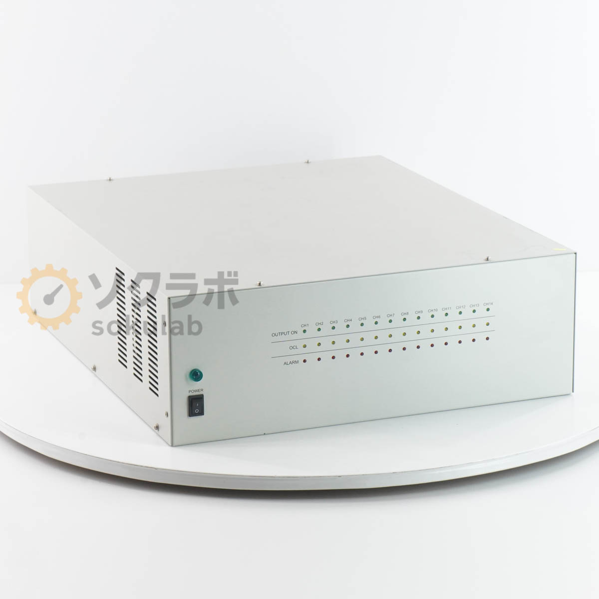 【中古】[JB]保証なし TEXIO M-6163 POWER SUPPLY 14ch GP-IB制御 14チャンネル電源 多CH高分解能電源 [07989-0034]