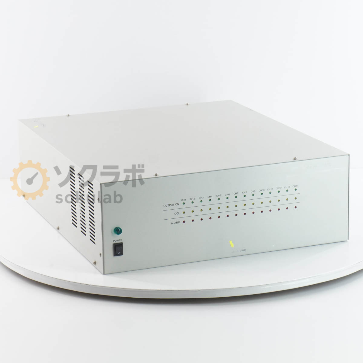 【中古】[JB]保証なし TEXIO M-6163 POWER SUPPLY 14ch GP-IB制御 14チャンネル電源 多CH高分解能電源 [07989-0035]