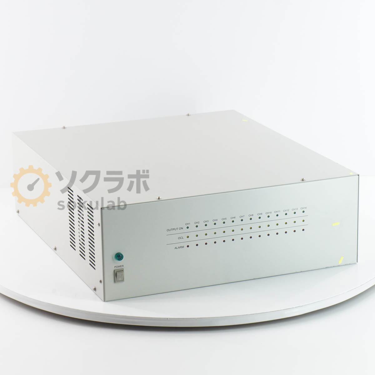 【中古】[JB]保証なし TEXIO M-6163 POWER SUPPLY 14ch GP-IB制御 14チャンネル電源 多CH高分解能電源 [07989-0036]