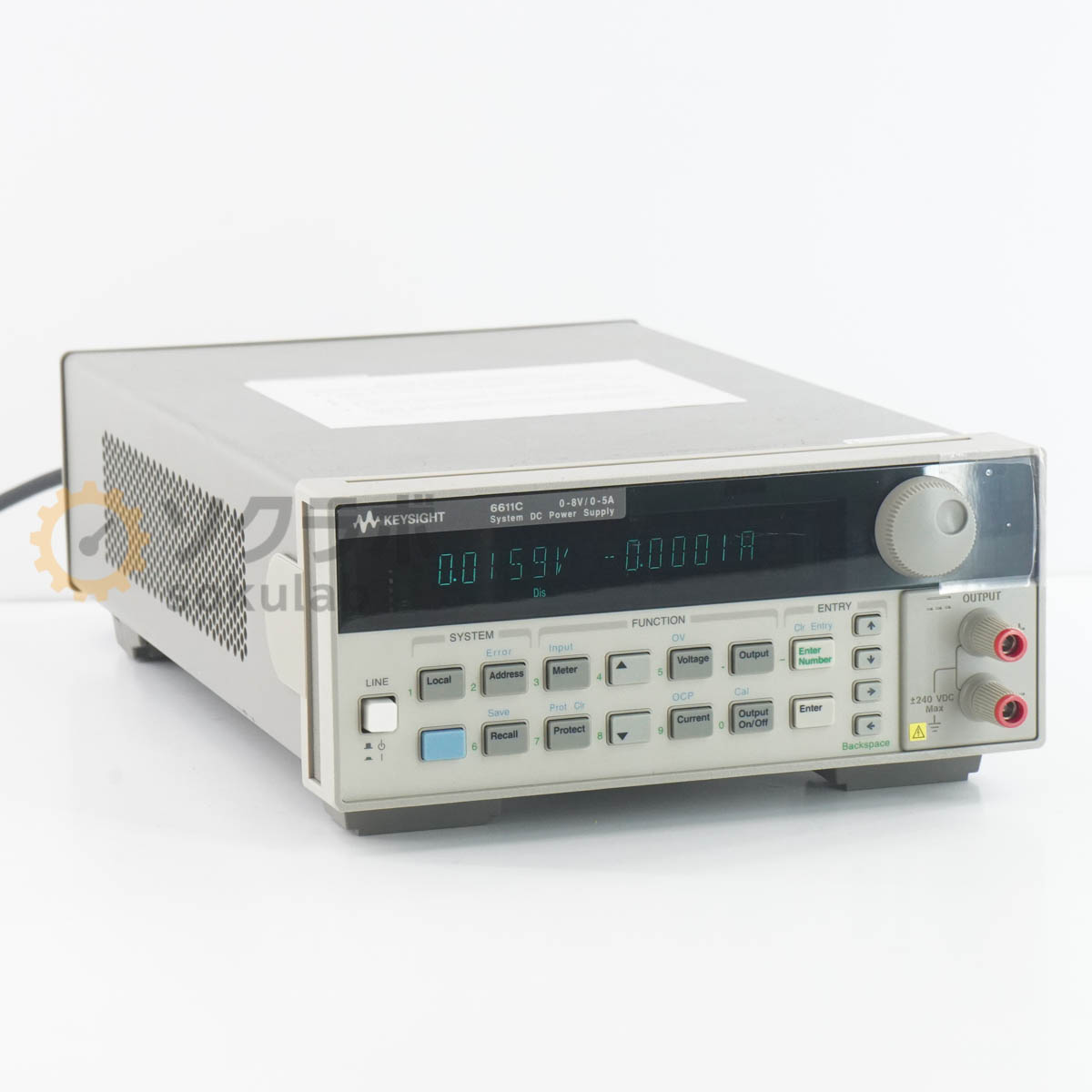 8日保証 Keysight 6611C System DC Power Supply システム電源 DC電源 直流電源 0-8V/0-5A 