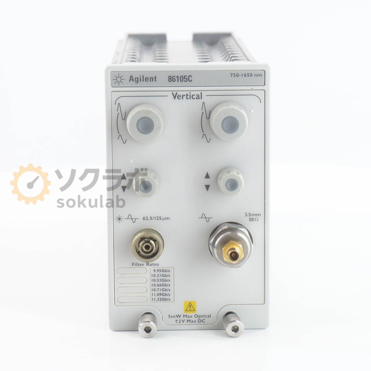 ����š�[DW]8���ݾ� Agilent 86105C ATO-35665 Optical/Electrical Sampling Module Oscilloscope Module ��/�ŵ��⥸�塼�� ����...[07918-0057]