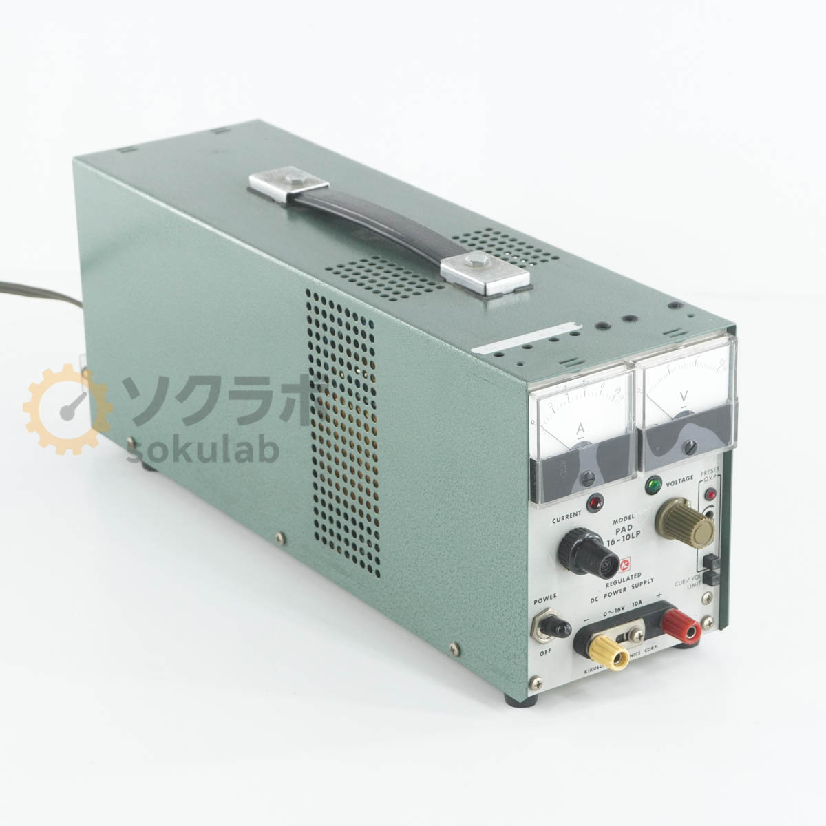 乐天商城 - 【中古】[JB]保証なし KIKUSUI PAD16-10LP REGULATED DC POWER SUPPLY 直流安定化電源 DC電源 直流電源 0~16V 10A [07918-0075]