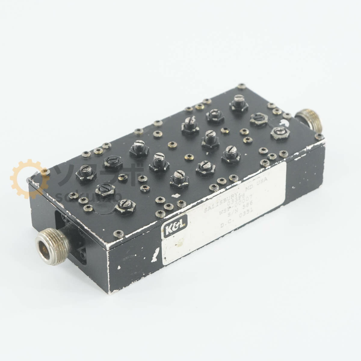 【中古】[DW]8日保証 K＆L Microwave WSF-00007 033F8 Bandpass Filter バンドパスフィルター [07918-0096]