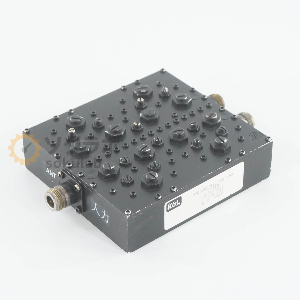 【中古】[DW]8日保証 K＆L Microwave WSD-00018 033F8 Duplexer デュプレクサ [07918-0098]