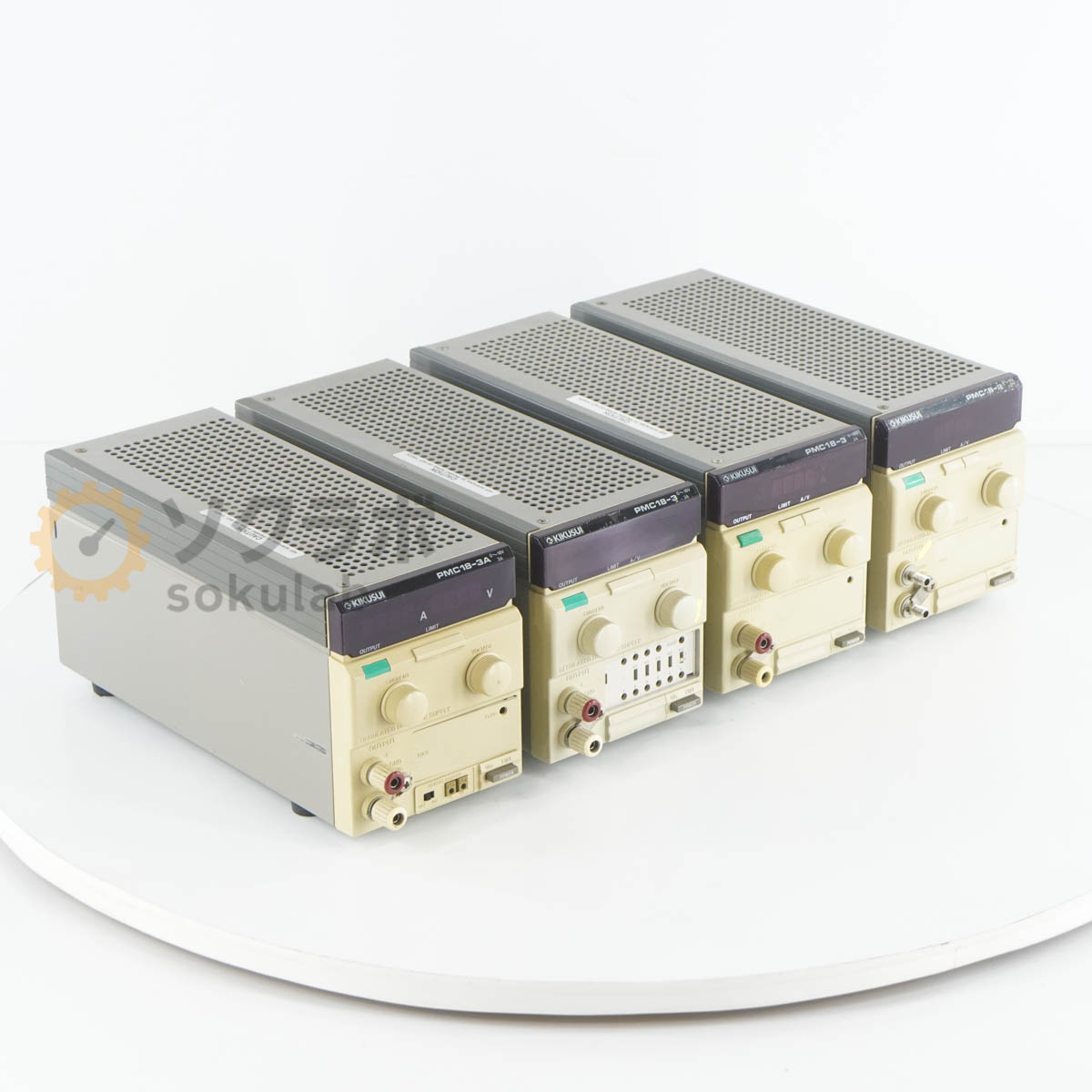 Rakuten - 【中古】[JB]保証なし セット KIKUSUI PMC18-2 PMC18-3 PMC18-3A REGULATED DC POWER SUPPLY 直流安定化電源 DC電源 直流電源 [07990-0027]