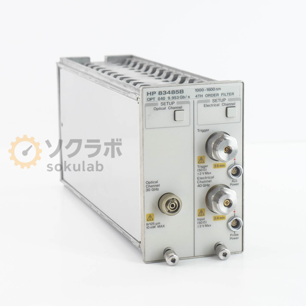 仕様:商品サイズ:1000-1600nmオプション:OPT 040【保証あり】開発機関や研究所等から動作品として入荷いたしました。当店では校正は行なっておりませんので、校正期限内レベルの精度・確度を保証するものではございません。あくまでも中古品としてご理解の上、ご購入ください。詳細は写真にてご確認ください。【当商品について】1000-1600nm オプション：OPT 040【外観・動作・補足コメント】やや傷や汚れがあります。【サイズ】高さ14.00cm×幅9.00cm×奥行29.00cm　重さ約2.00kg【サイズ補足】