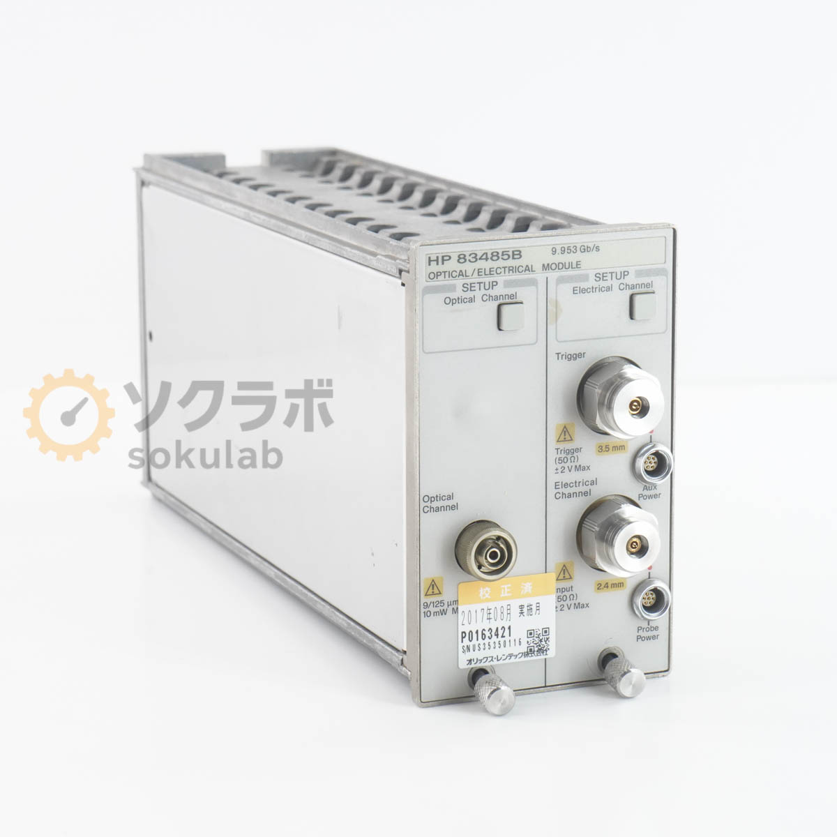 仕様:商品サイズ:9.953Gb/sオプション:OPT 040【保証あり】開発機関や研究所等から動作品として入荷いたしました。当店では校正は行なっておりませんので、校正期限内レベルの精度・確度を保証するものではございません。あくまでも中古品としてご理解の上、ご購入ください。詳細は写真にてご確認ください。【当商品について】9.953Gb/s オプション：OPT 040【外観・動作・補足コメント】やや傷や汚れがあります。【サイズ】高さ14.00cm×幅9.00cm×奥行29.00cm　重さ約2.00kg【サイズ補足】