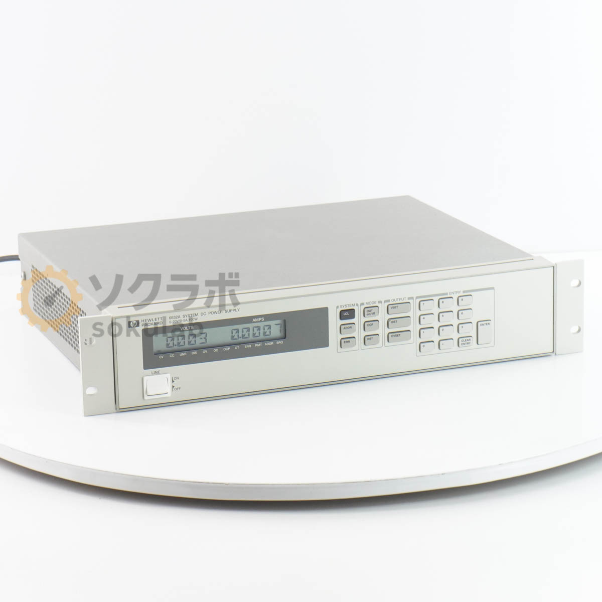 Rakuten - 【中古】[DW]8日保証 hp 6632A SYSTEM DC POWER SUPPLY システム電源 DC電源 直流電源 0-20V/0-5A 100W [07919-0112]