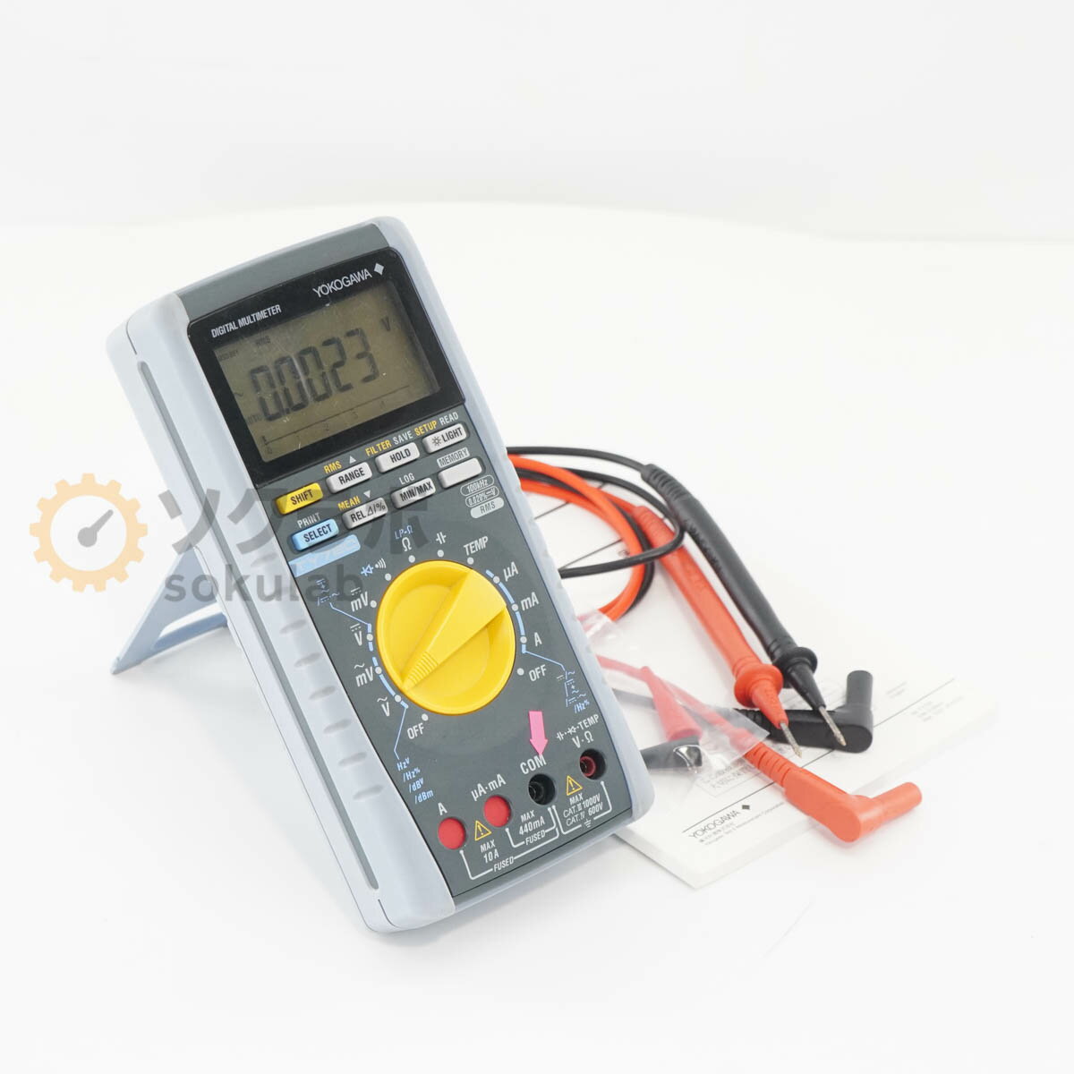 Rakuten - 【中古】[JB]保証なし YOKOGAWA TY720 DMM DIGITAL MULTIMETER デジタルマルチメーター 取扱説明書 [08023-0203]