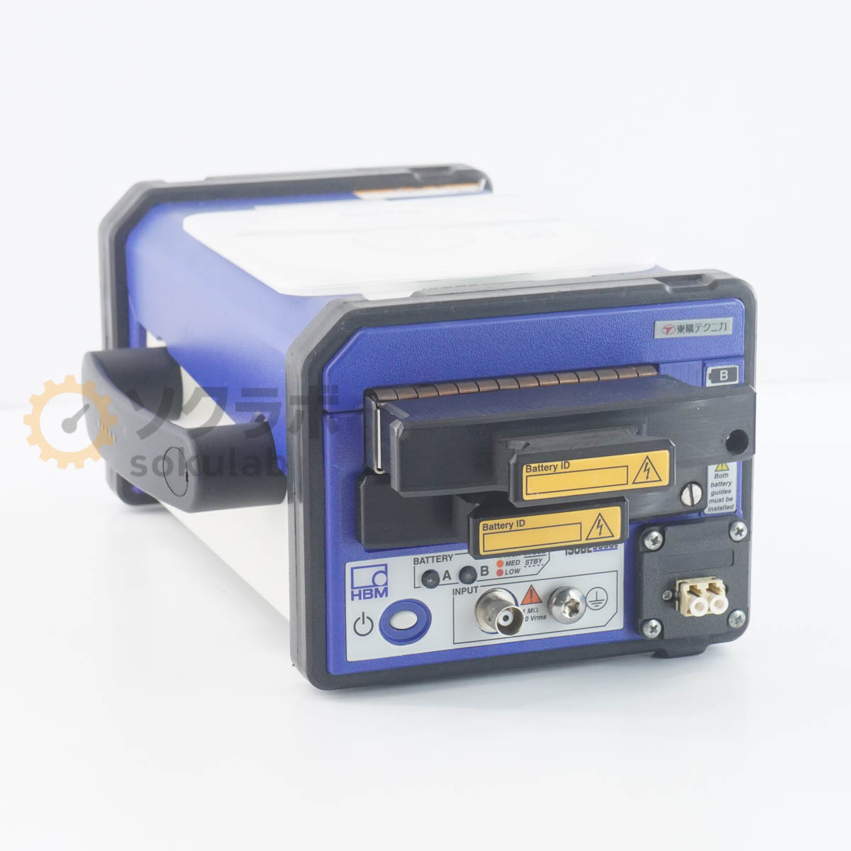 【中古】[JB]保証なし HBM ISOBE5600t 1-GENIS-1T-2 TRANSMITTER HV ISOBE5600 Isolation System 光絶縁プローブ 送信機 ソフトウェア [08023-0224]