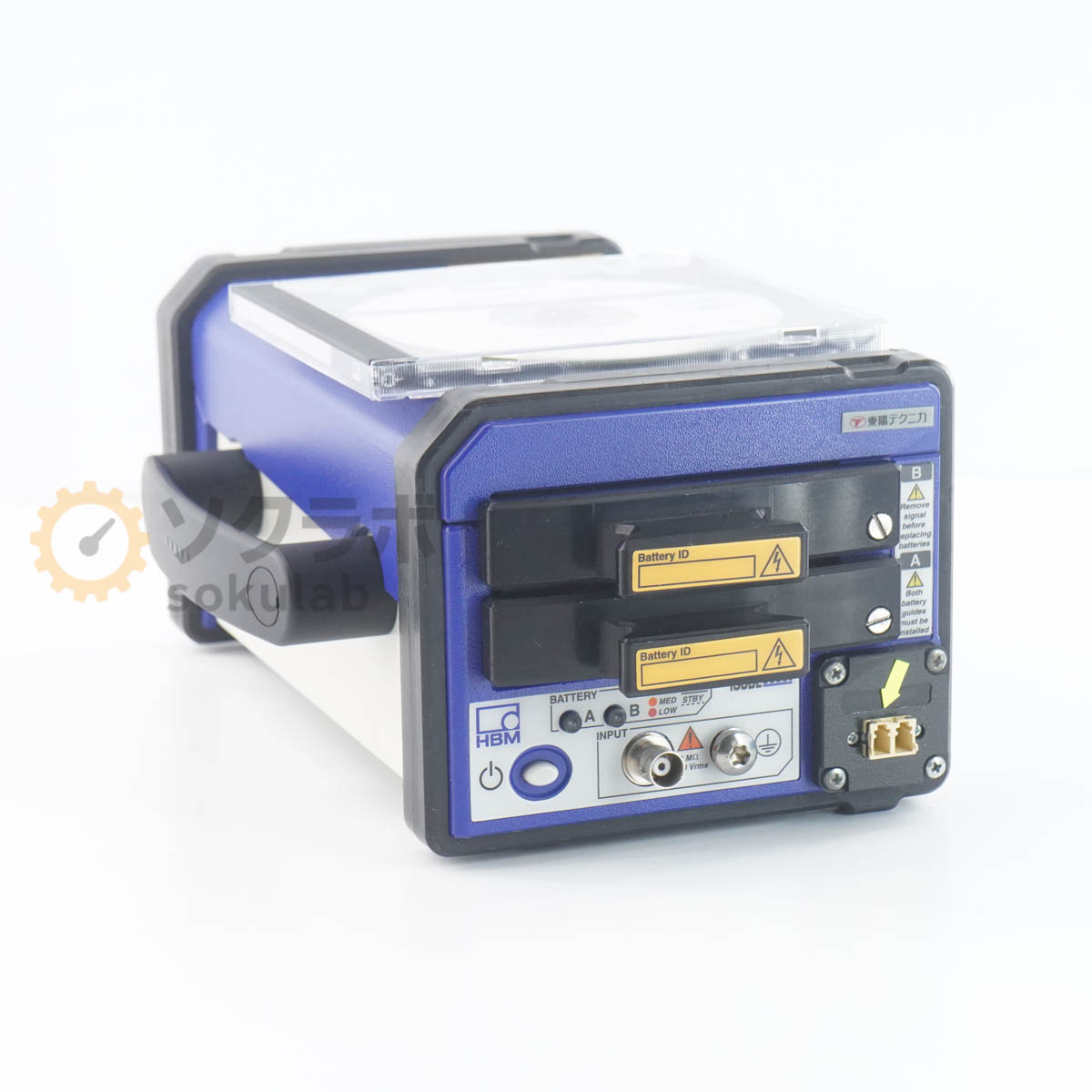 【中古】[JB]保証なし HBM ISOBE5600t 1-GENIS-1T-2 TRANSMITTER HV ISOBE5600 Isolation System 光絶縁プローブ 送信機 ソフトウェア [08023-0225]