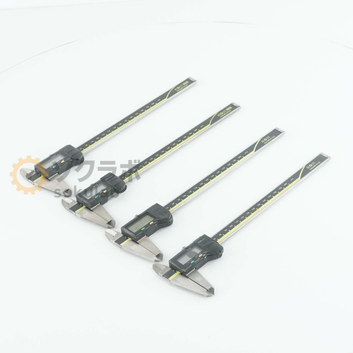 【中古】[JB]保証なし セット Mitutoyo CD-20AX 500-152-30 Digimatic Caliper デジタルノギス ABS デジマチックキャリパ 200mm 20cm [08142-0003]