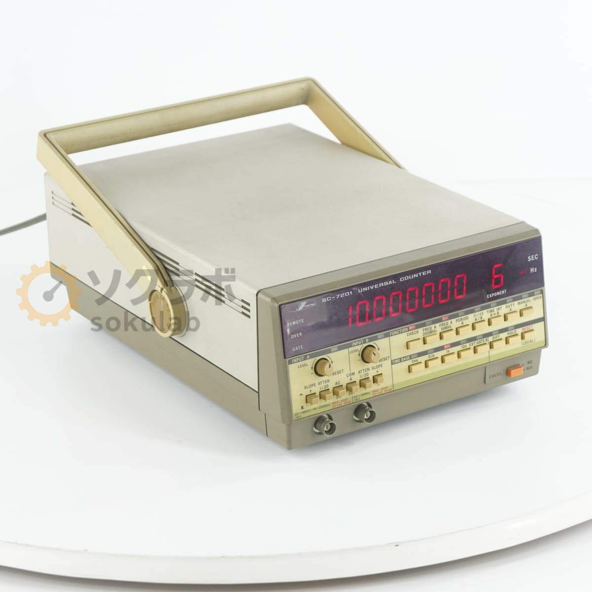 乐天商城 - 【中古】[DW]8日保証 IWATSU SC-7201 UNIVERSAL COUNTER ユニバーサルカウンター 電源コード [08180-0023]