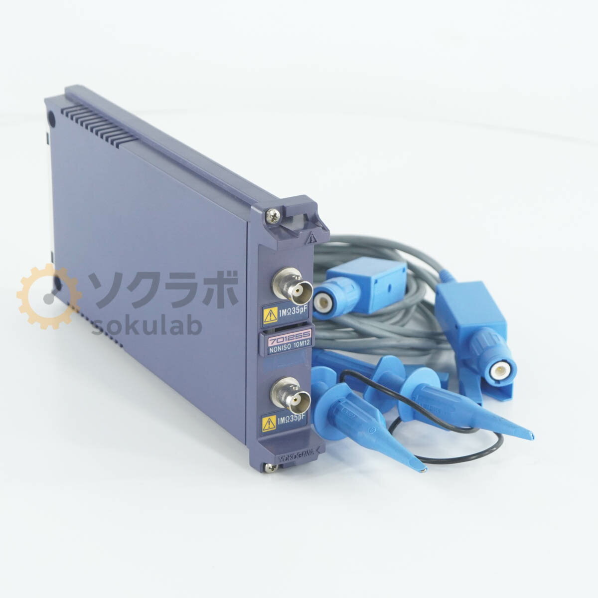 【中古】[DW]8日保証 YOKOGAWA 701255 HIGH-SPEED 10MS/s 12bit NON-ISOLATION MODULE 非絶縁モジュール Scopecorder スコープコー...[08055-0123]