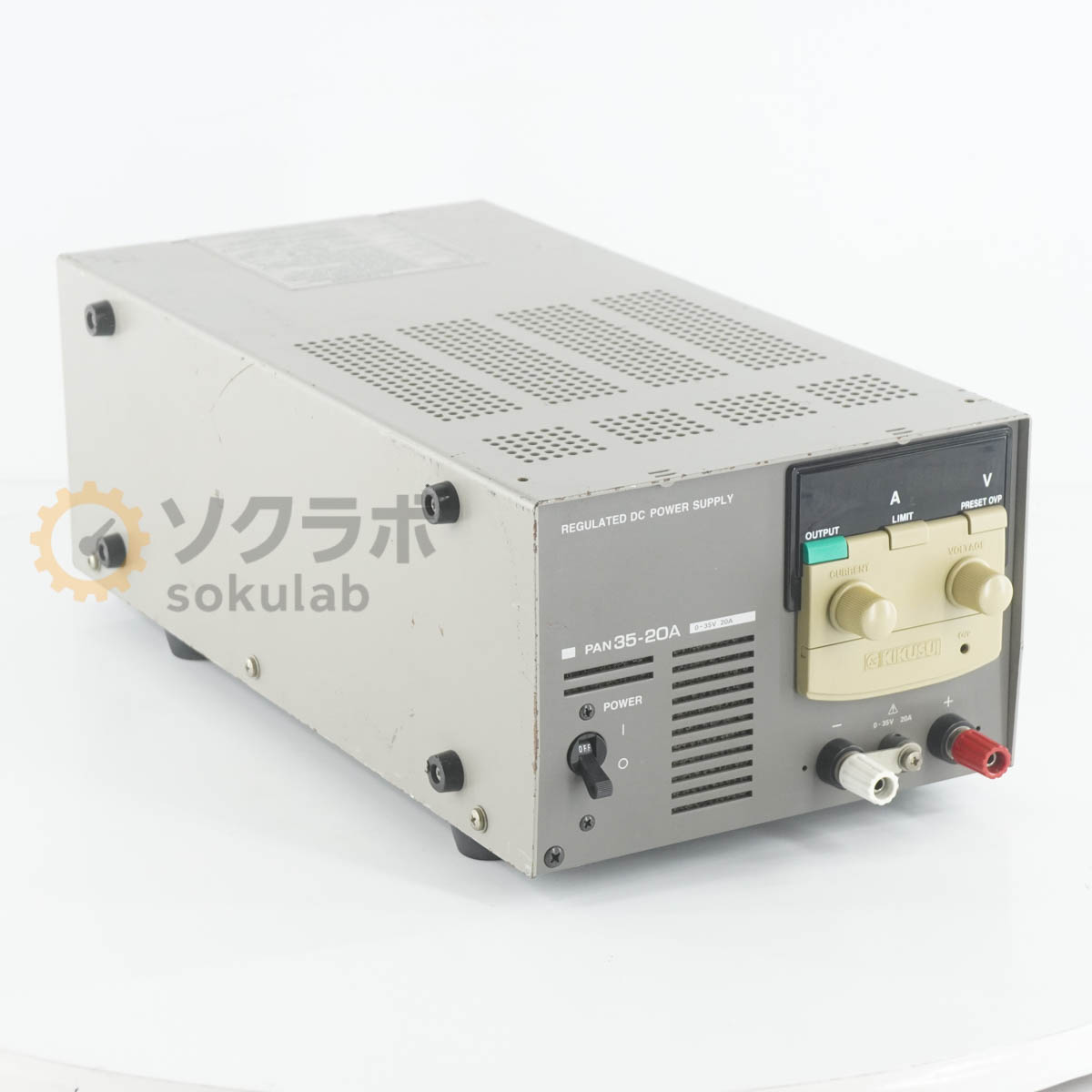 Rakuten - 【中古】[DW]8日保証 KIKUSUI PAN35-20A PAN-A REGULATED DC POWER SUPPLY 直流安定化電源 DC電源 直流電源 0-35V 20A [08055-0205]