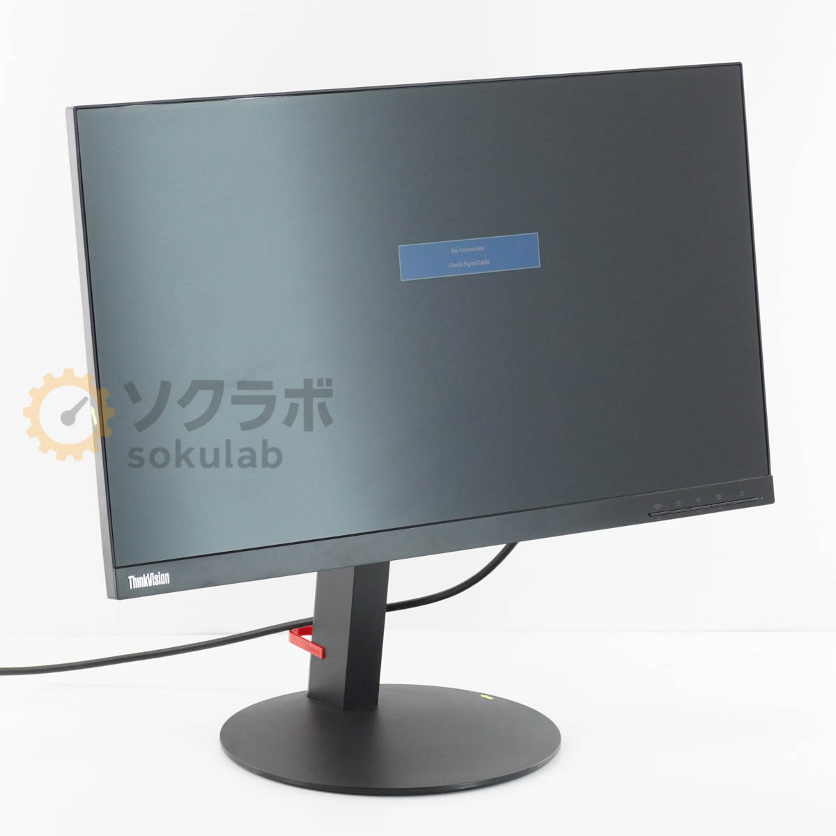 【中古】[PG]8日保証 3台入荷 2019年製 Lenovo T24i-10 ThinkVision 23.8型 モニター 23.8インチ 液晶ディスプレイ フルHD 1920×10...[07692-0098]