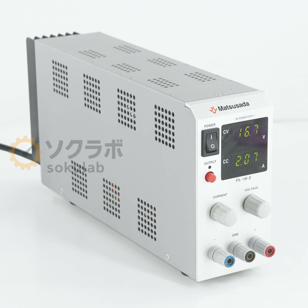 Rakuten - 【中古】[DW]8日保証 4台入荷 Matsusada PL-18-2-L3Pi PL-18-2 DC POWER SUPPLY 直流安定化電源 DC電源 直流電源 [08055-0156]