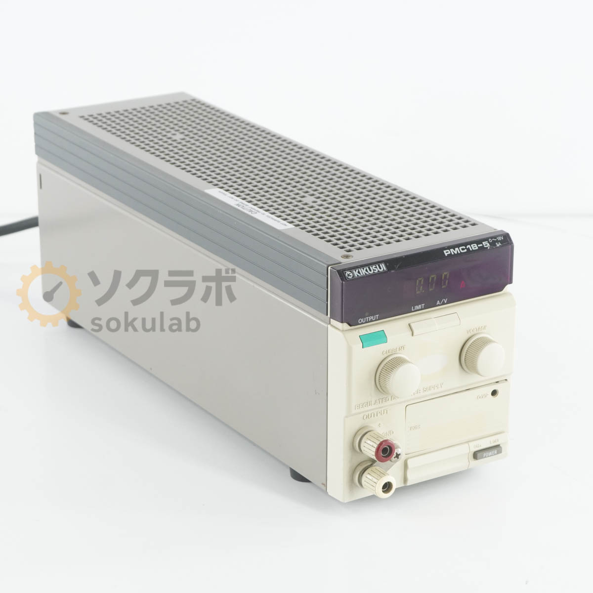 乐天商城 - 【中古】[DW]8日保証 2台入荷 KIKUSUI PMC18-5 REGULATED DC POWER SUPPLY 直流安定化電源 DC電源 直流電源 0~18V 5A [08055-0174]