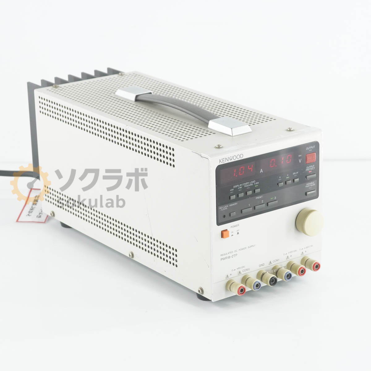 【中古】 DW 8日保証 KENWOOD PWR18-2TP PWR-P REGULATED DC POWER SUPPLY 多出力直流安定化電源 DC電源 直流電源 08055-0190