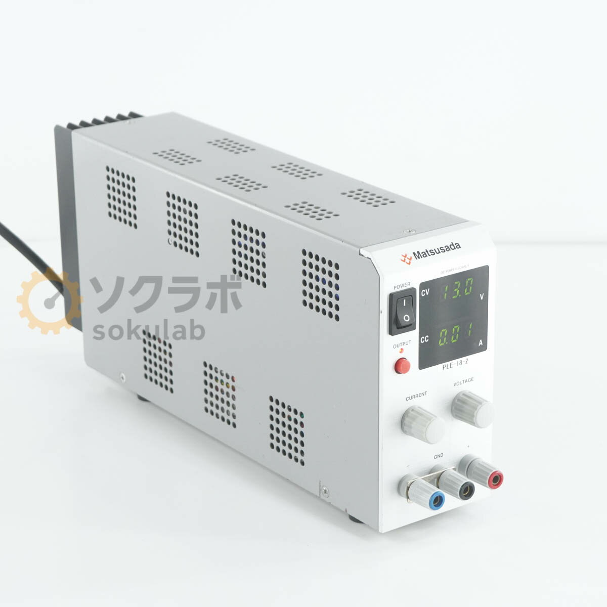 Rakuten - 【中古】[DW]8日保証 3台入荷 Matsusada PLE-18-2-L3Pi PLE-18-2 DC POWER SUPPLY 直流安定化電源 DC電源 直流電源 [08055-0220]