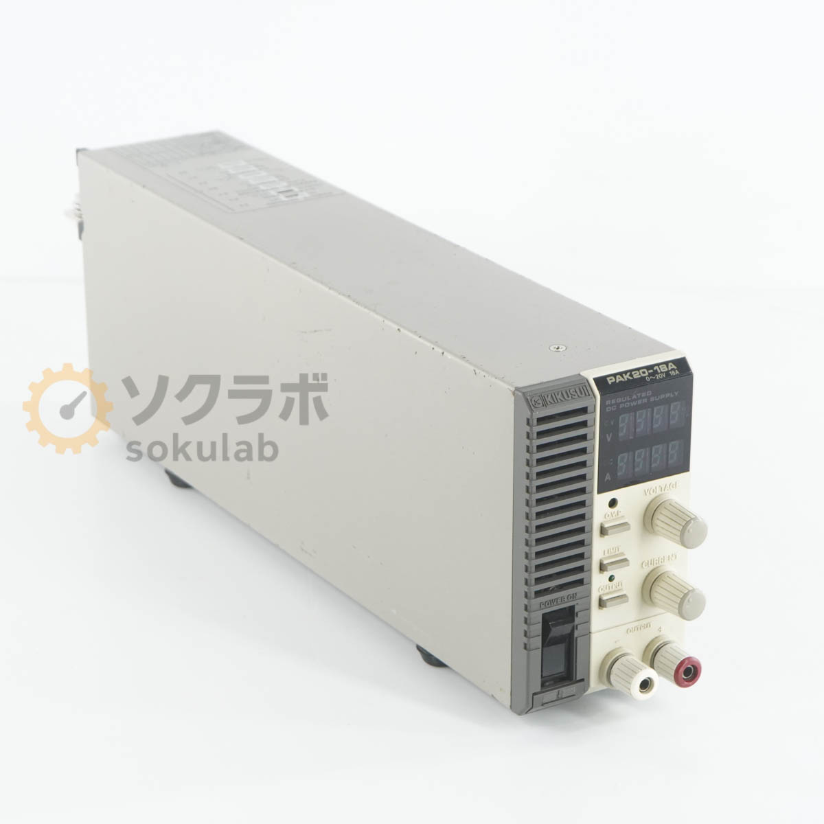 Rakuten - 【中古】[DW]8日保証 KIKUSUI PAK20-18A PAK-A REGULATED DC POWER SUPPLY 直流安定化電源 DC電源 直流電源 0~20V 18A [08055-0240]
