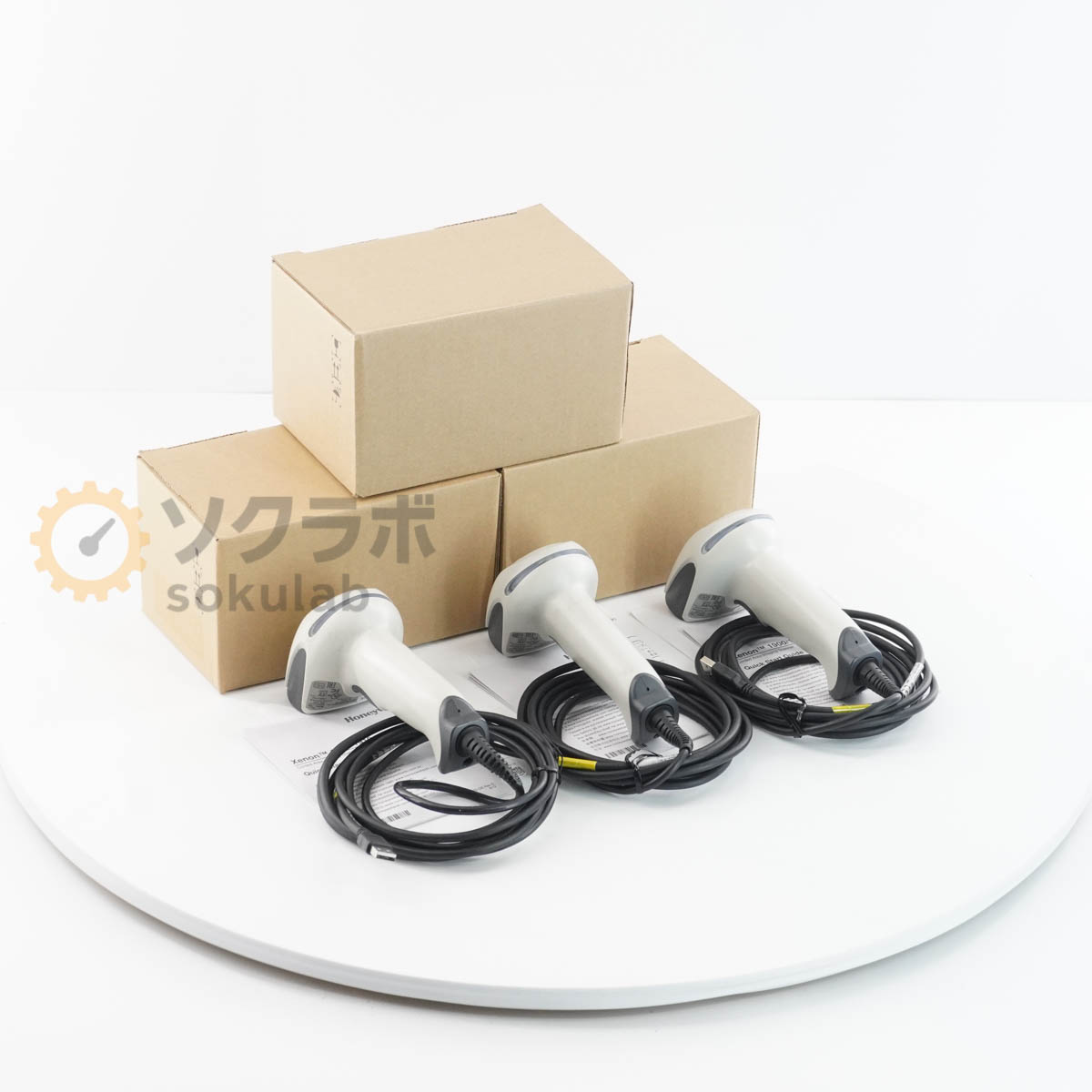 型番補足:Xenon 1900 製造番号:17074B3290【保証あり】使用されていたものを入荷いたしました。あくまでも中古品としてご理解の上でご購入お願いいたします。詳細は写真にてご確認ください。【当商品について】3台セット 動作確認済【外観・動作・補足コメント】やや傷や汚れがあります。読み込みの動作確認済みです。【サイズ】高さ12.00cm×幅40.00cm×奥行20.00cm　重さ約2.00kg【サイズ補足】